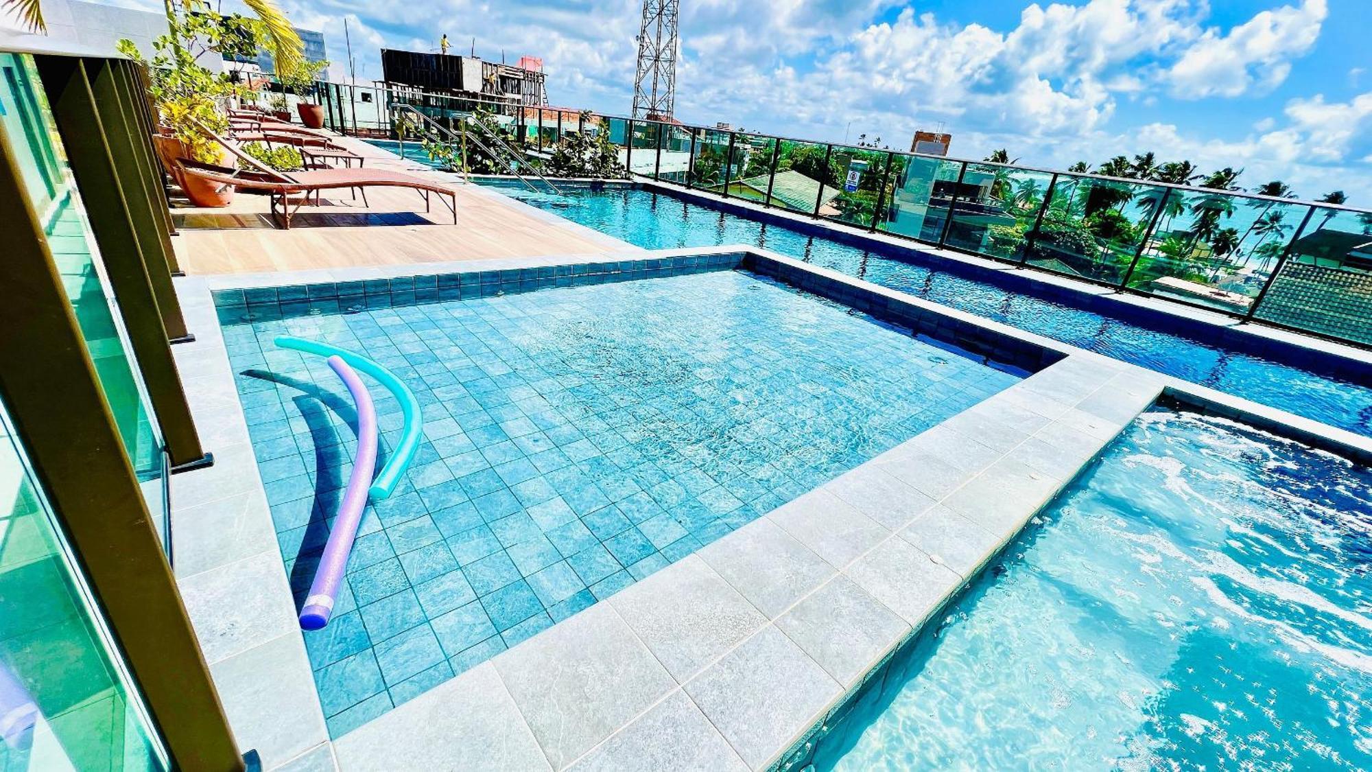 "Vivendo No Paraiso" - Flat C/Suite No Centro Pôrto das Galinhas Exterior foto